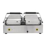 Buffalo Double Half Ribbed Contact Grill  FC386