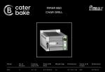 Cater-bake Fimar B50 Heavy Duty Char Grill