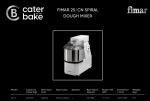 Cater-bake Fimar Spiral mixer with removable bowl (32 litres)