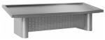 Prodis FISK20 2m Stainless Steel Fish Display Counter