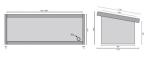 Prodis FISK20 2m Stainless Steel Fish Display Counter