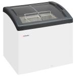 Elcold Focus73 Sliding Curved Glass Lid Chest Freezer