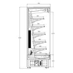 Koolmax Frigus 1250 Open Fronted Multi Deck