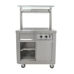 Parry \I{FLEXI-SERVE} FS-HT Hot Cupboard with Hot Top - Quartz Heated Gantry