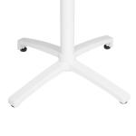 Bolero Folding Polypropylene Table Mustard Yellow 800mm