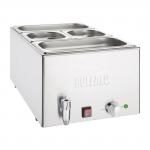 Buffalo Bain Marie with Taps and Pans - FT692