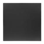 Bolero FU530 Matte Black Square Outdoor Table Top 700mm