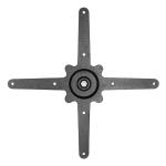 Bolero Black Cast Iron Table Base 720x420x600mm