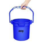 Jantex FU835 Blue Graduated Bucket with Pouring Lip 10Ltr
