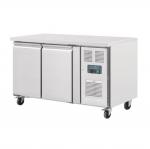 Polar G377 U-Series 2 Door Refrigerated Prep Counter - 228ltr 