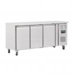 Polar U-Series G378 3 Door Counter Fridge 339Ltr 