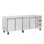 Polar G379 U-Series Four Door Counter Fridge 449Ltr