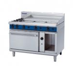 Blue Seal G508C - 6 Burner Static Ovens & 300mm Griddle 