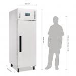 Polar G-Series G593 Upright Single Door Stainless Steel Freezer 600Ltr (397 Useable Litres)