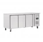 Polar G597 U-Series Triple Door Counter Fridge 417Ltr