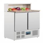 Polar G603 G-Series Refrigerated Pizza Prep Counter with Marble Top 288Ltr 