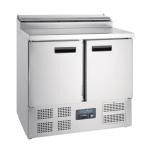 Polar G604 G-Series Pizza Prep Counter Fridge 254Ltr