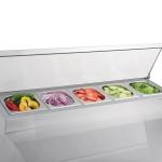 Polar G604 G-Series Pizza Prep Counter Fridge 254Ltr