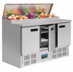 Polar G605 G-Series Refrigerated Pizza Prep Counter 390Ltr 