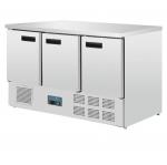 Polar G-Series Triple Door Counter Fridge 368Ltr - G622