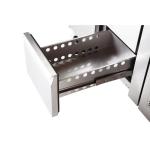 Polar GD873  U-Series 1 Door & 2 Drawer Counter Fridge 228Ltr 