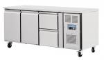 Polar GD874 U-Series 2 Door and 2 Drawer Counter Fridge 417Ltr
