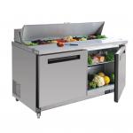 Polar GD883  U-Series 2 Door Preparation Counter 527Ltr