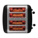 Dualit GF336 4 Slice Lite Toaster Black 46205