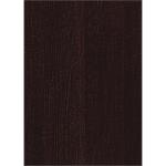 GG291 Lamidur Round Table Top Black Brown Oak Finish 680mm
