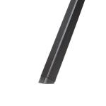 Bolero GG706 Black Steel Patterned Square Bistro Table 700mm