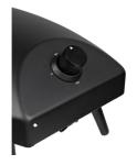 Grill Guru Gas Pizza Oven Black - UK