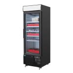 Polar GH428 G-Series Upright Display Freezer 412Ltr Black