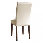 GH444 Bolero Faux Leather Dining Chairs Cream (Pack of 2)