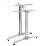 Bolero GH985 Aluminium Twin Leg Table Base (2 pack)