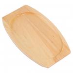 GJ558 Olympia Light Wooden Base for Sizzle Platter