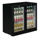 Polar GL002 G-Series Back Bar Bottle Cooler with Hinged Doors 208Ltr 