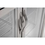 Polar GL008 G-Series Back Bar Bottle Cooler with Hinged Doors Stainless Steel 208Ltr 