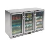 Polar G-Series Stainless Steel Bottle Cooler with Hinged Doors 330Ltr  GL009