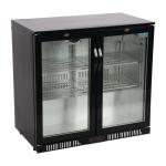 Polar G-Series Back Bar Bottle Cooler with Hinged Doors 198Ltr  GL012