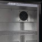 Polar GL012 G-Series Back Bar Bottle Cooler with Hinged Doors 198Ltr