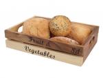 T & G Woodware GL066 Rustic Fruit & Veg Crate