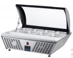 Polar GL178 G-Series Countertop Prep Fridge 4 x 1/3GN 