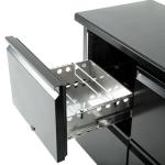 Polar U-Series Double Door Back Bar Counter Fridge with Drawers- GL456