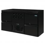 Polar U-Series Four Drawer Back Bar Counter and Wine Fridge -  GL457