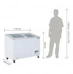 Polar GM499 G-Series Display Chest Freezer 270Ltr