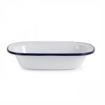 GM511 Olympia Enamel Pie Dish Rectangular 180 x 135mm