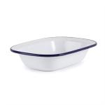 GM511 Olympia Enamel Pie Dish Rectangular 180 x 135mm