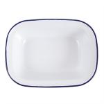 GM511 Olympia Enamel Pie Dish Rectangular 180 x 135mm