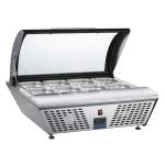 Polar GP293 G-Series Energy Efficient Countertop Prep Fridge 4x GN 1/3 