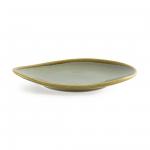 Olympia Kiln Triangular Plate Moss 230mm - GP473 - Pack of 6